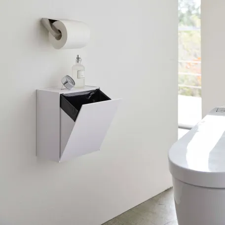 ウォールトイレポット& 収納ケース タワー